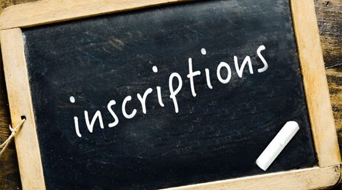 Inscription ou réinscription pour l’année 2023/2024